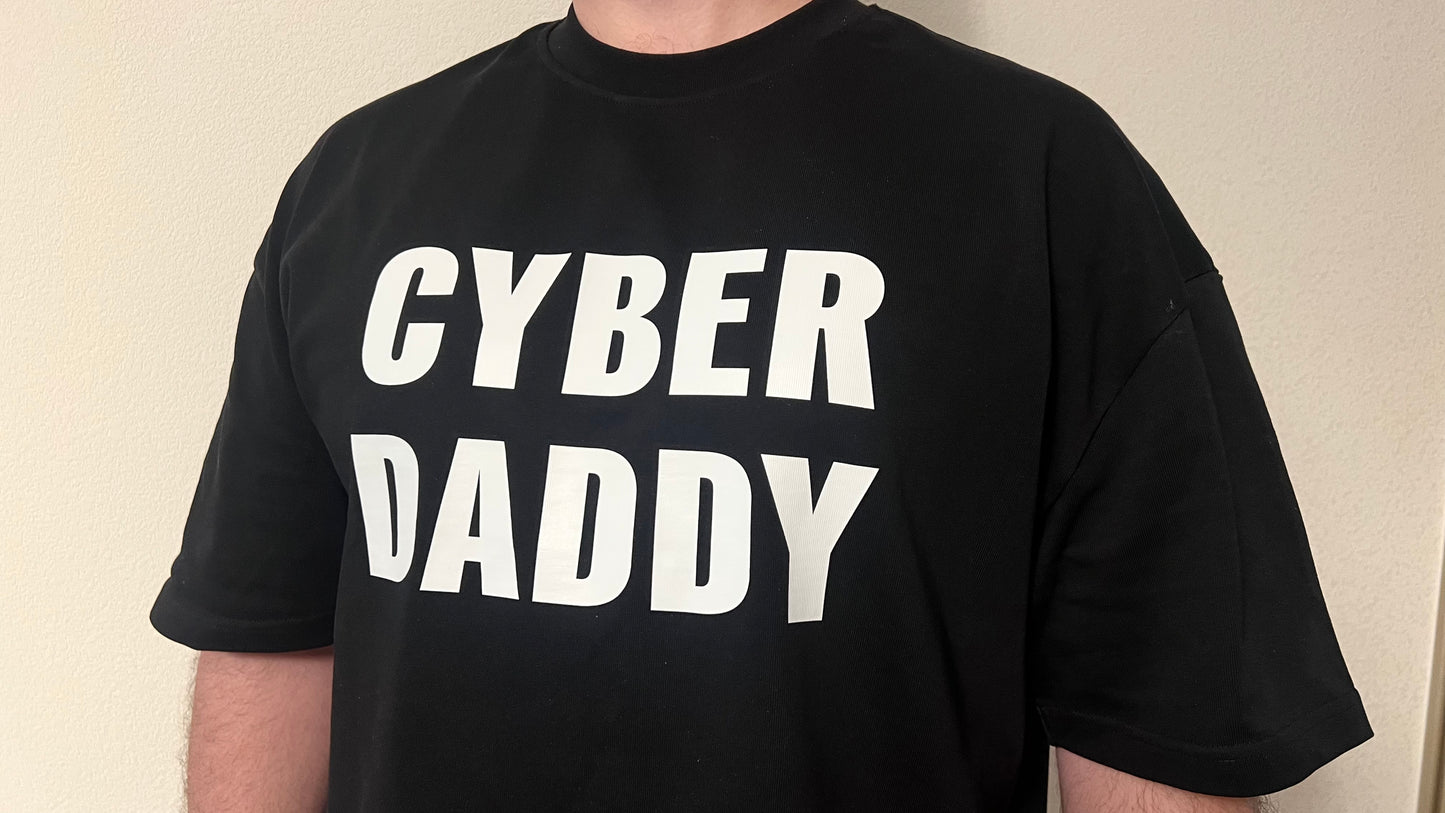 CYBER DADDY Oversized Shirt
